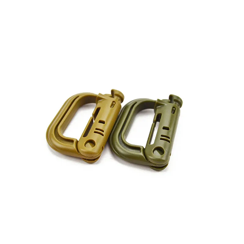 ITW-Grimloc-Carabiner-Khaki-and-Olive-Drab