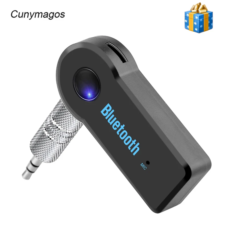 Беспроводной автомобильный Bluetooth приемник 3 5 мм разъем для автомобиля AUX аудио
