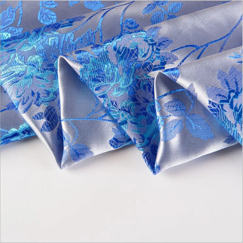

High quality imported American style brocade fashion fabric used for Quilting sewing dress women clothing skirt by meter