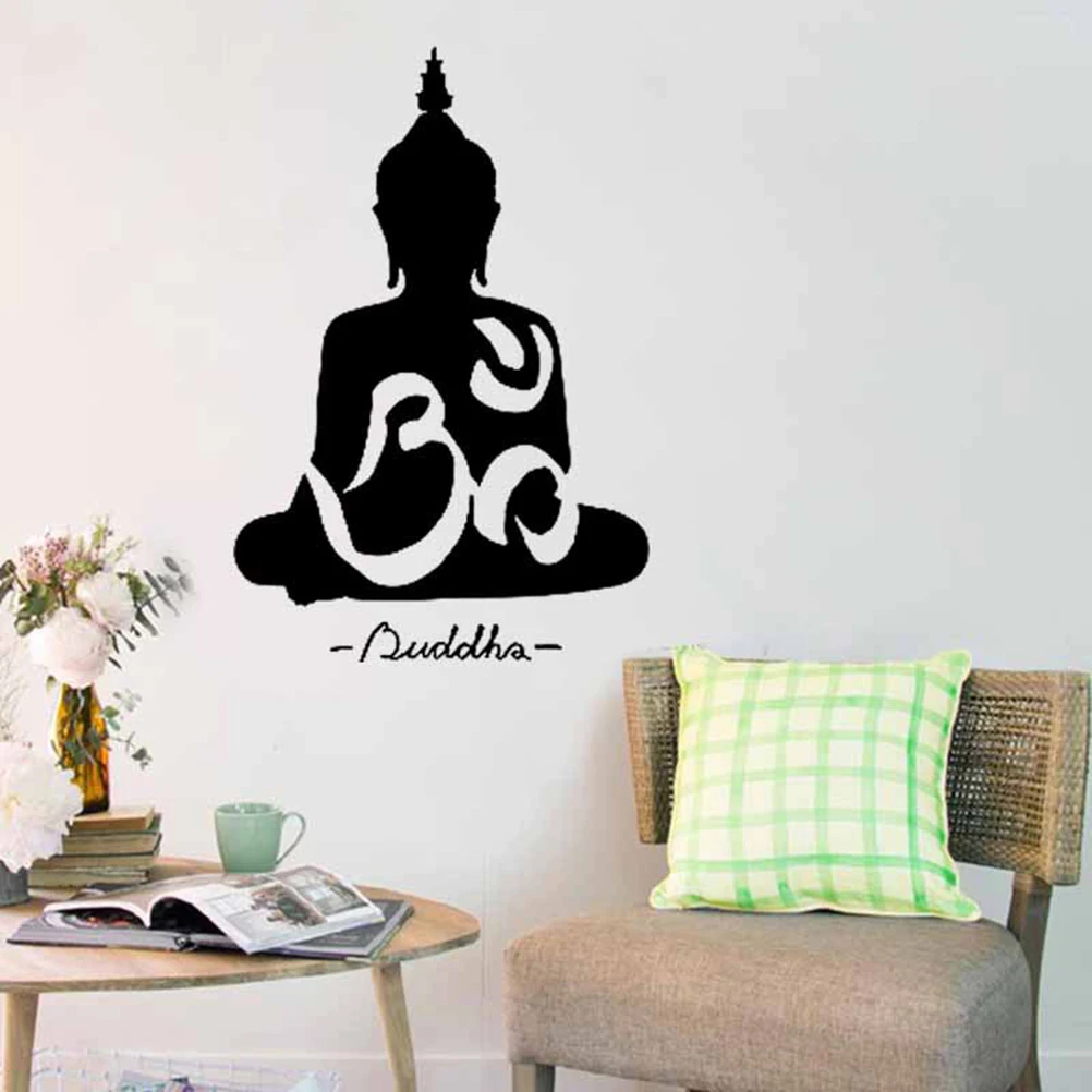 Buddha Wall Decor Sticker Art Decal For Bedroom Decoration XS/S/M/XLin