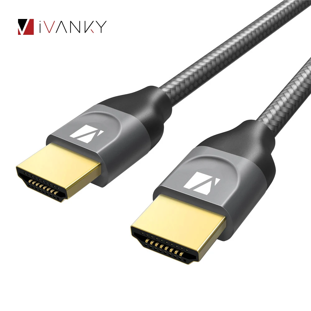 iVanky 6.6ft HDMI Cable 4K@60Hz,HDMI 2.0,30AWG High Speed HDMI Cord Support 4K UHD 2160p,HD 1080p,3D Xbox Playstation,PS4,PC,TV
