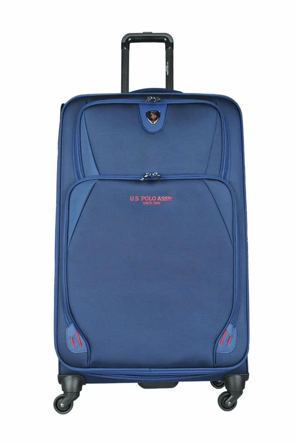 Us Polo Assn колесный Дорожный чемодан-тележка сумка высокого качества ткань PLVLZ8091 - Цвет: PLVLZ8091A