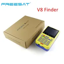 Freesat v8 Finder DVB S2 Satellite Finder Meter Receptor Tuner Sat Finder with 3.5 LCD Dish MPEG-4 Sat Finder DVB-S2 HD Receiver