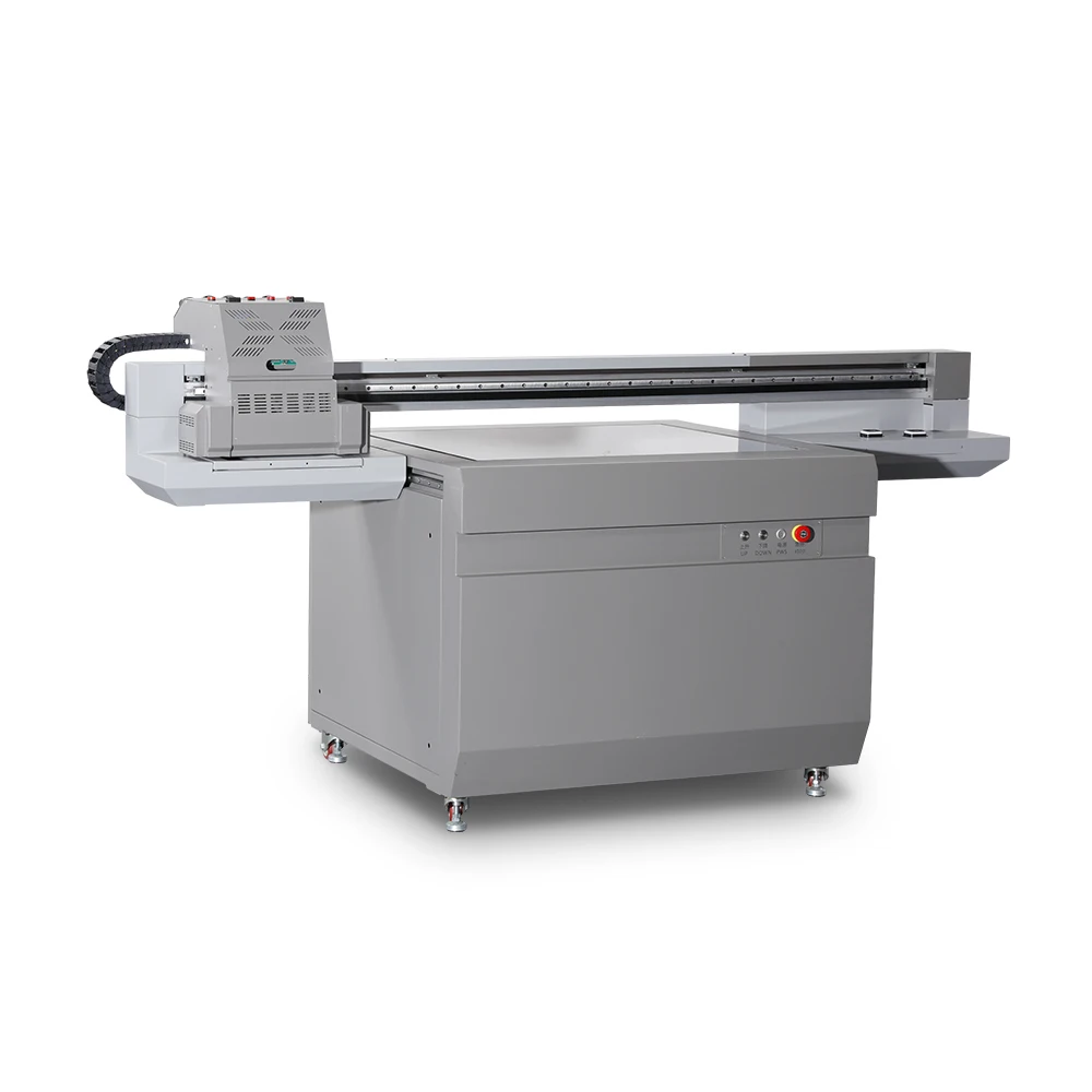 

Automatic UV Flatbed Printer Phone Case Glass Leather Metal UV Printing Machine With 3 XP600 Printer Head With Varnish
