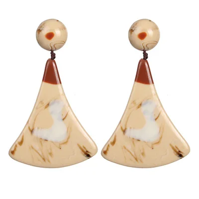 

2019 Fashion Resin Women Dangle Drop Earrings Jewelry Personality Accessories Earrings for Women Jewelry