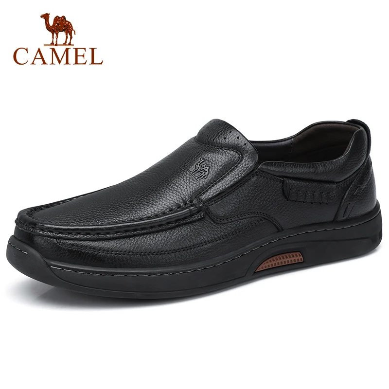 CAMEL New Comfortable Genuine Leather Men Shoes Male Formal Business Loafers Men's Leather Casual Shoes Zapatos Mocasin Hombre CAMEL New Comfortable Genuine Leather Men Shoes Male Formal Business Loafers Men's Leather Casual Shoes Zapatos Mocasin Hombre