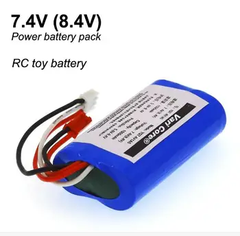 

New 7.4V 18650 Lithium Battery 1500 mAh 8.4V Lithium Ion Battery Aircraft Battery Power Battery + Free Shipping