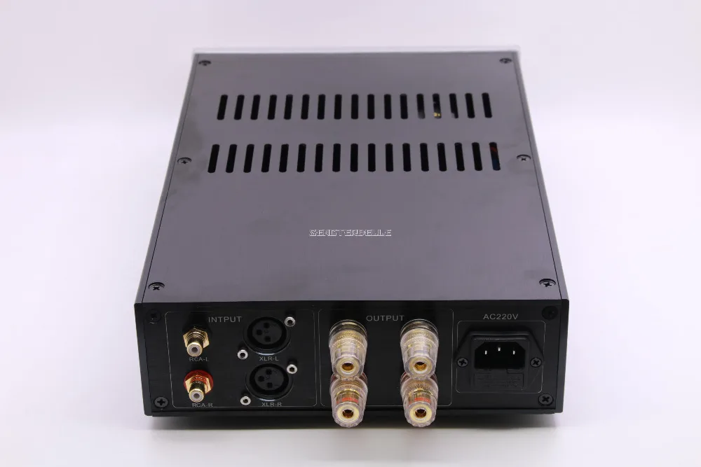 HiFi 2,0 двухканальный LM3886 усилитель с XLR сбалансированным входом 68 Вт+ 68 Вт аудио усилитель мощности