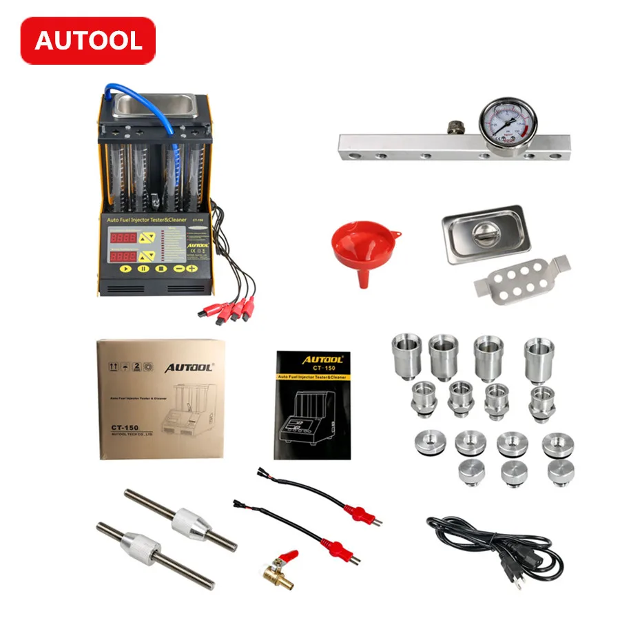 AUTOOL CT150 Car Injector Tester Ultrasonic Cleaning Auto Fuel