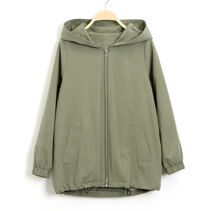 Green Femme orange La Longue Taille De army 2018 Veste Moda Coréen Mode Ropa Vestes Para Femmes Black Mujeres Plus Style Chamarras Automne Manche Manteau XzBgWq