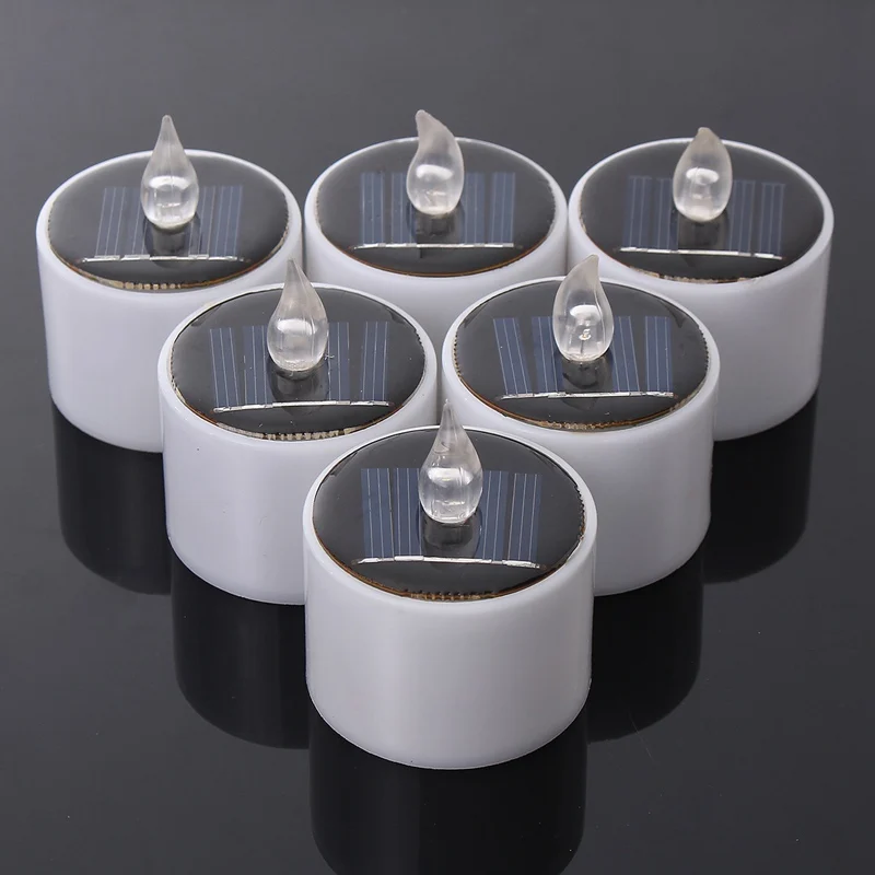 Buy 6pcs High Quality LED Tea Light Candles Flashing