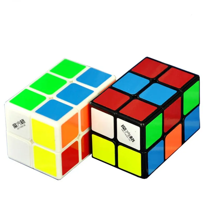 Qiyi mofangge 223 магический куб из ПВХ Стикеры черный/белый 2x2x3 кубики Головоломки