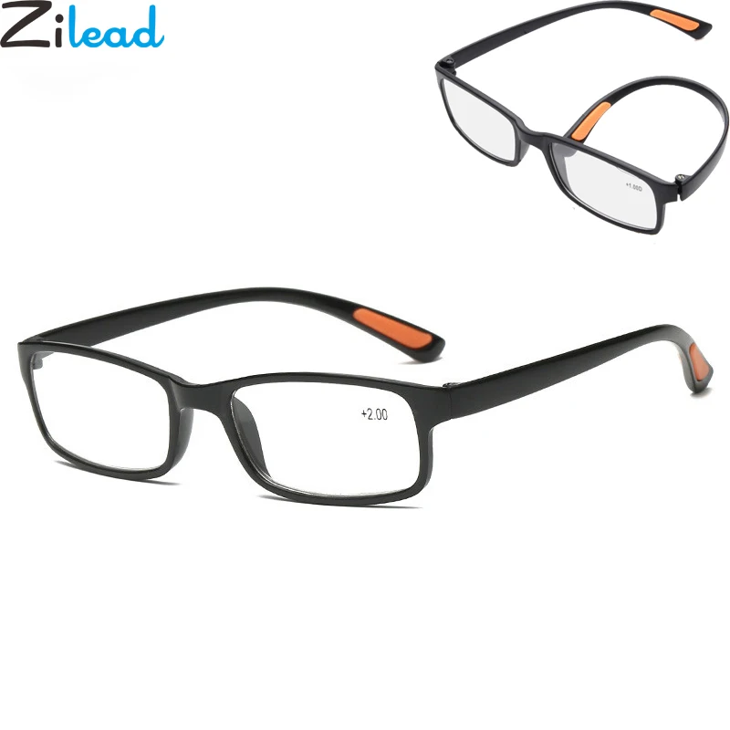 

Zilead Ultra-light Foldable Reading Glasses Brand Women&Men Anti-drop Reading Magnifying Presbyopic Glasses oculos gafas