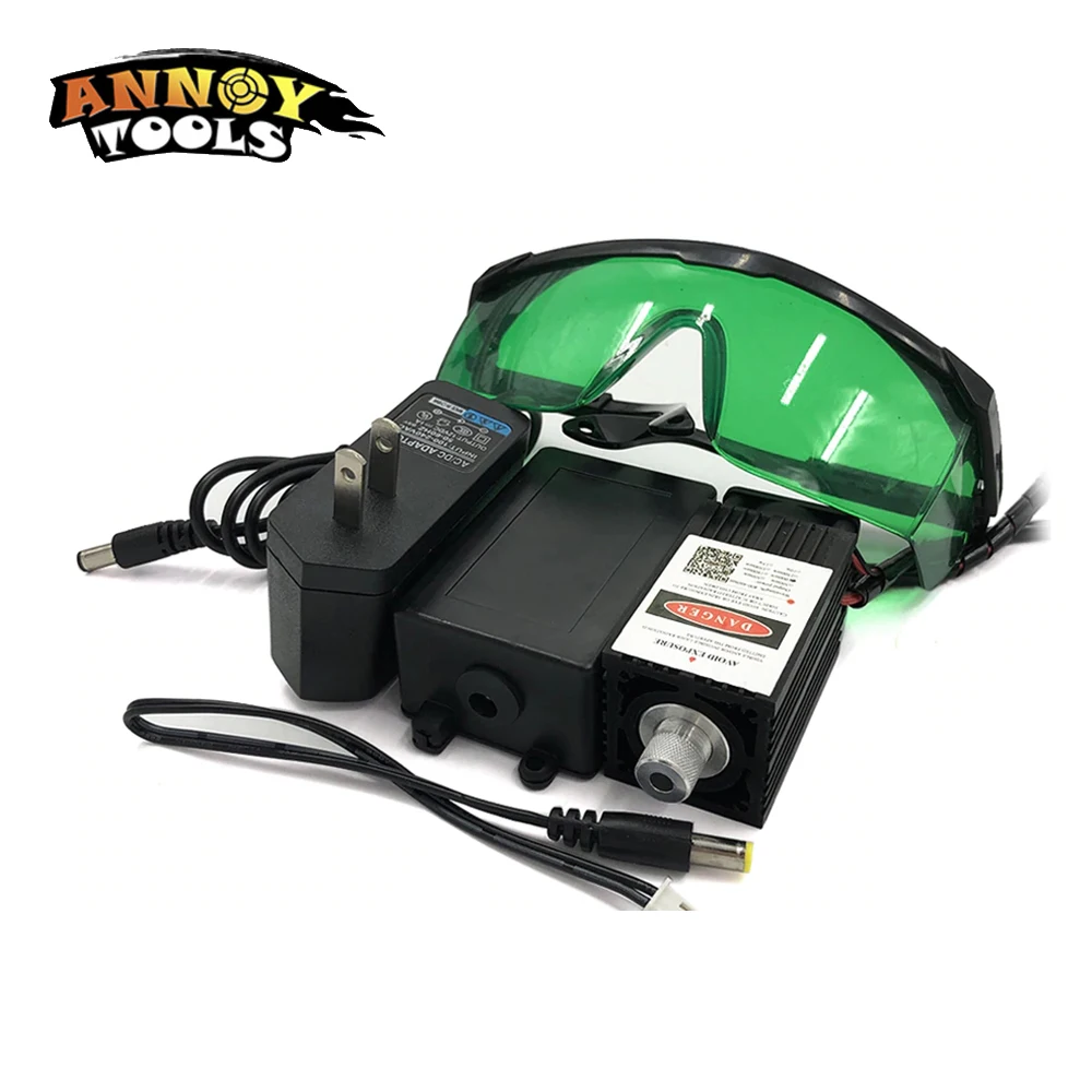 

450nm 1000mW 12V High Power TTL Adjustable Focus Blue Laser Module DIY Laser engraver accessories 1W laser head