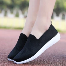 Sooneeya/ повседневные туфли с вырезами женская обувь на плоской подошве из сетчатого материала Открытый Спортивная Женские однотонные прогулочная
