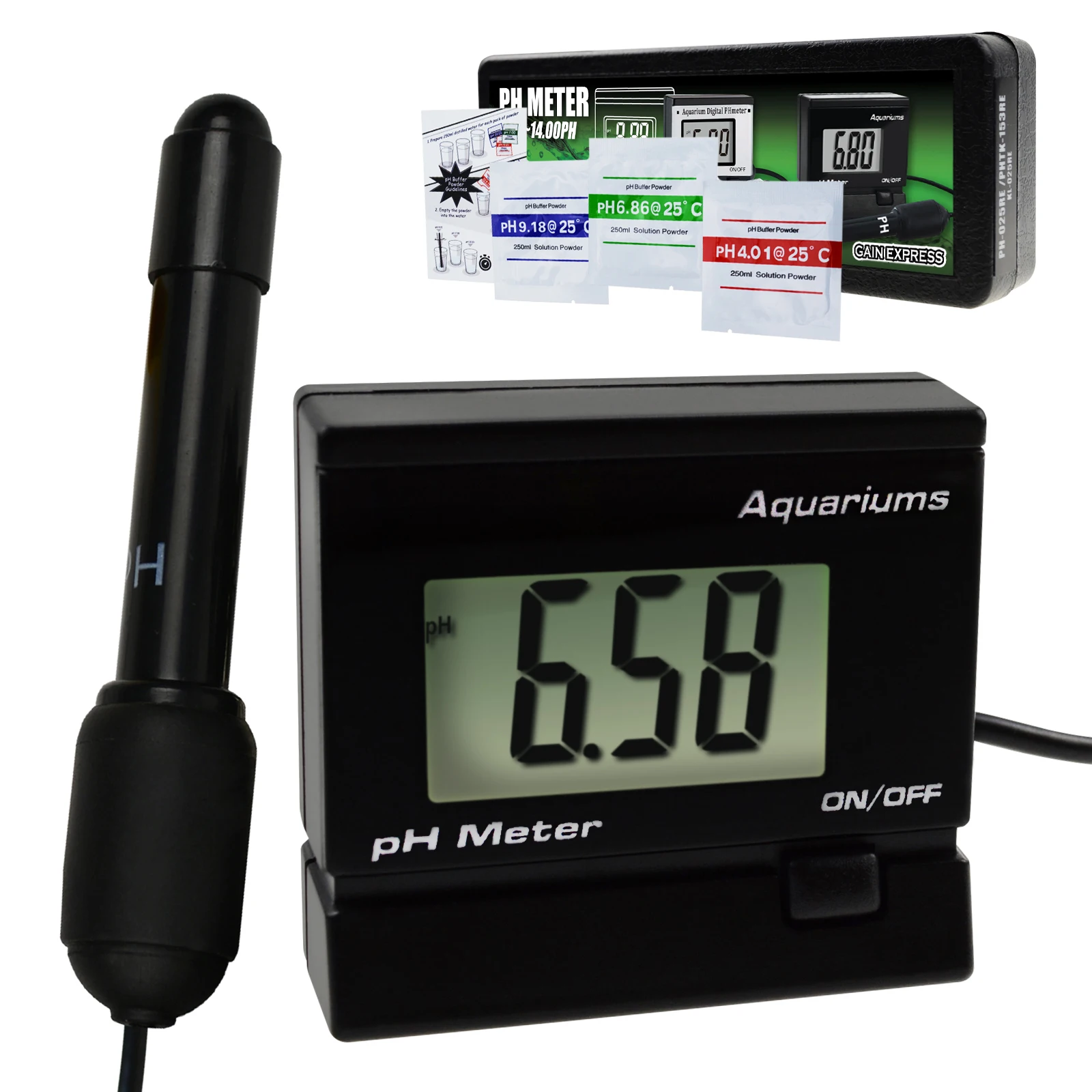 Buy Digital pH Monitor Meter ATC 014.00pH Water