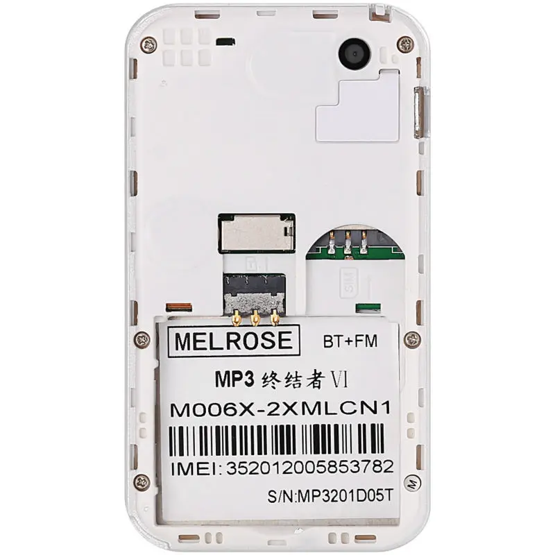 Мобильный телефон Melrose M6 с одним ядром и картой 480 мАч камера Bluetooth