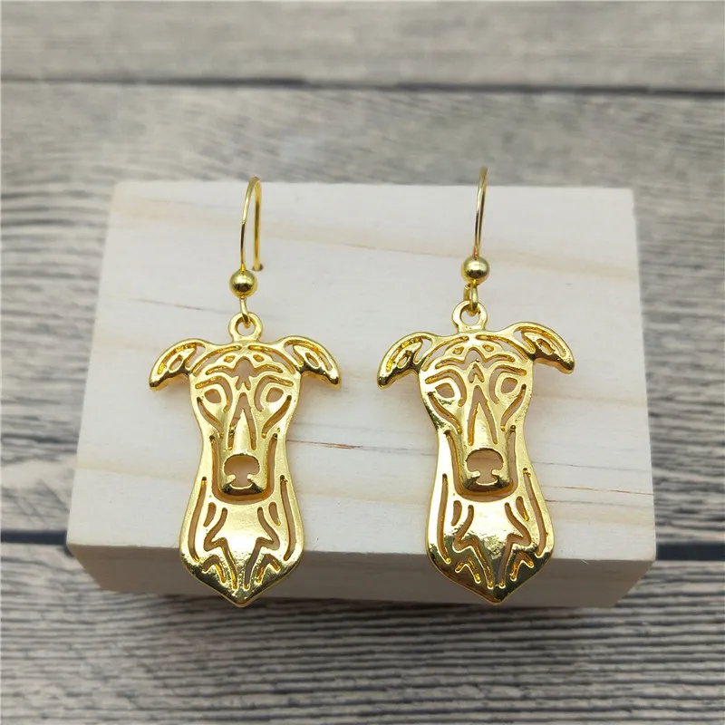 

New Greyhound Drop Earrings Trendy Style Greyhound Dangle Earrings Fashion Pet Dog Earrings Women Jewellery