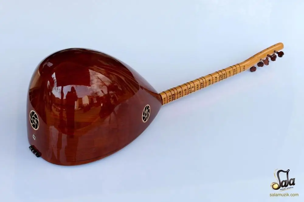 Турецкое качество короткий шейный баглама Saz музыкальный инструмент для продажи