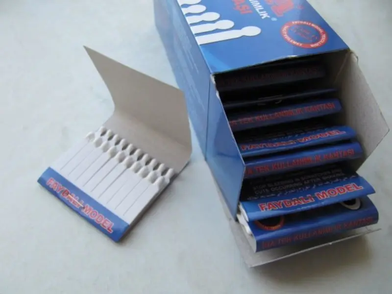 

Styptic Pencils 240 Sticks Disposable Stops Cuts Bleeding 12 Matchbooks razor