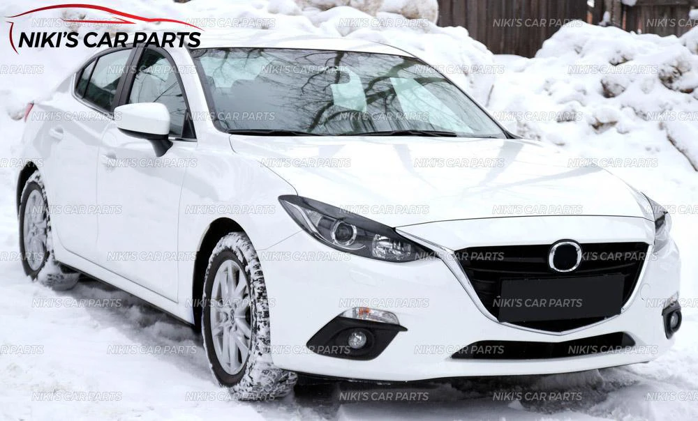 Брови на фары чехол для Mazda 3/Axela 2013- ABS пластиковые реснички ресницы для украшения автомобиля Стайлинг тюнинг