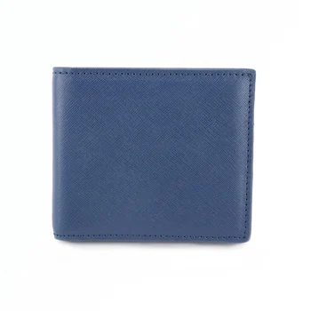 

2018 New Arrivals Genuine Saffiano Leather Customed Initial Letters Luxury Men Wallet Short Purse Multi-Functional Coin Purse