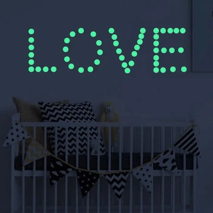 

407Pcs Luminous Wall Sticker DIY 3D Glowing Switch Stickers For Floor Windows Toilet Bedroom Living Room Murals Decal Home Decor