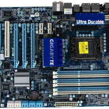 Оригинальная Материнская плата Gigabyte GA-X58A-UD3R 1366 pin X58 настольные материнские платы ПОДДЕРЖКА L5639 L5520