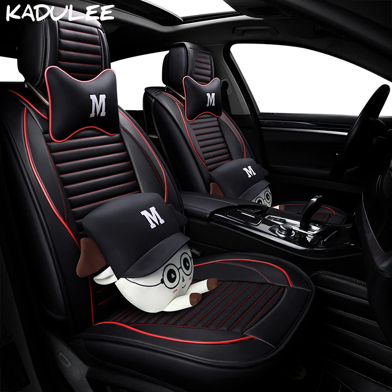 Чехол для автомобильного сиденья KADULEE (спереди + сзади) Renault Koleos logan megane Scenic Nuolaguna