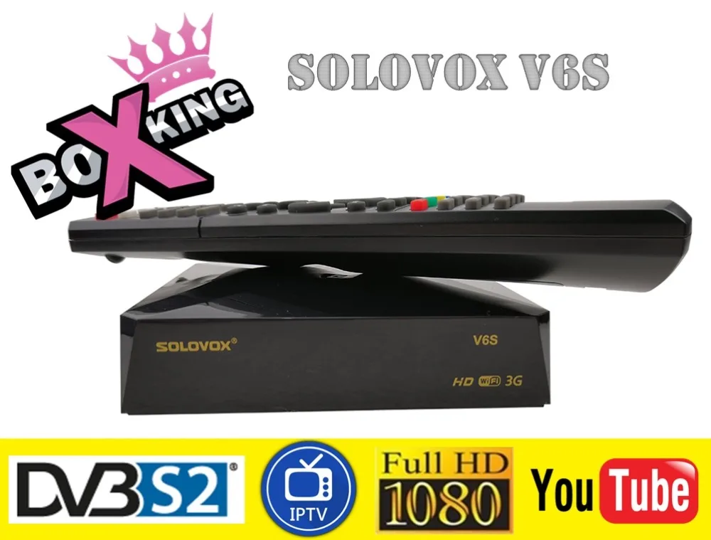 Solovox V6S DVB-S2 Support Powervu, Biss key Youporn, Youtube, IPTV Full HD 1080P Satellite TV Receiver(V9S V8 Nova V8S V7S) Solovox V6S DVB-S2 Support Powervu, Biss key Youporn, Youtube, IPTV Full HD 1080P Satellite TV Receiver(V9S V8 Nova V8S V7S)