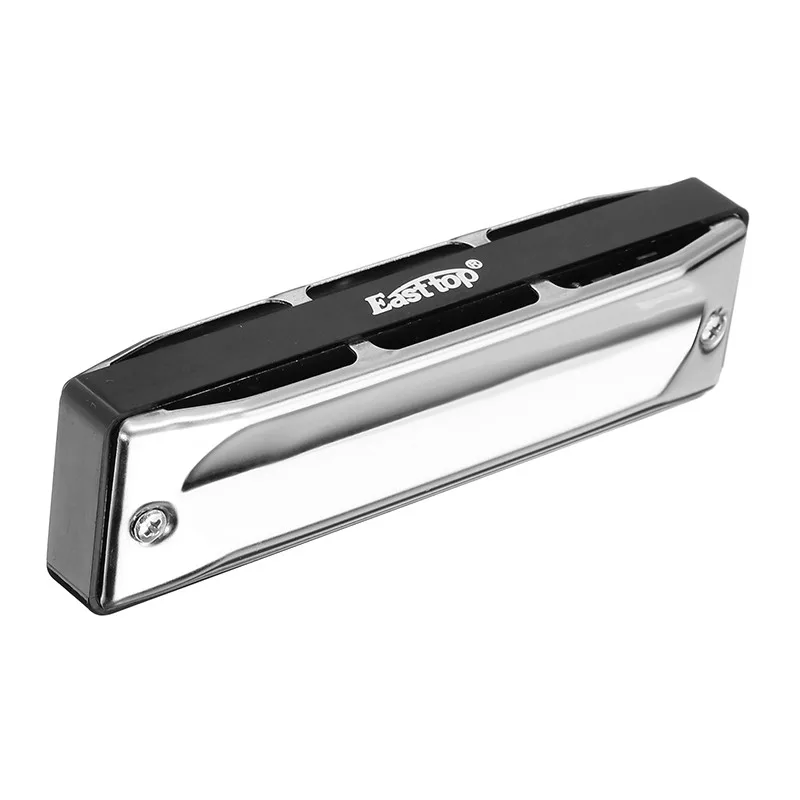 Новое поступление EASTTOP T002 C 10-отверстие профессиональная Губная гармошка Blues диатонический Пластик коробка Высокое качество 10 отверстий гармоника