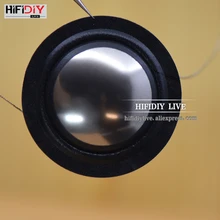 HIFIDIY LIVE 1 дюйм 25,4 мм 25,5 мм твитеры звуковая катушка композитная серебристая металлическая мембрана ВЧ динамик запасные аксессуары Запчасти
