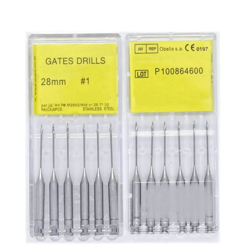 Dental gates drills Endodontic Reamers Drill Burs Gates Glidden Endo files gate Dentist Materials