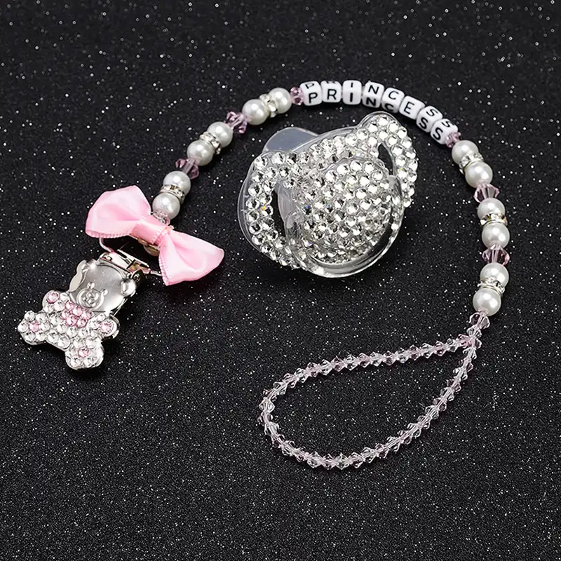 personalized bling pacifiers