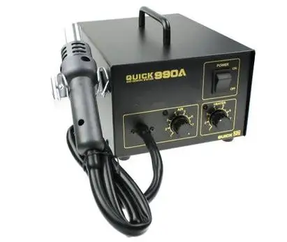 Паяльная станция QUICK 990A 100 420 drgee тепловая пушка паяльная SMD 270 Вт|Детали и