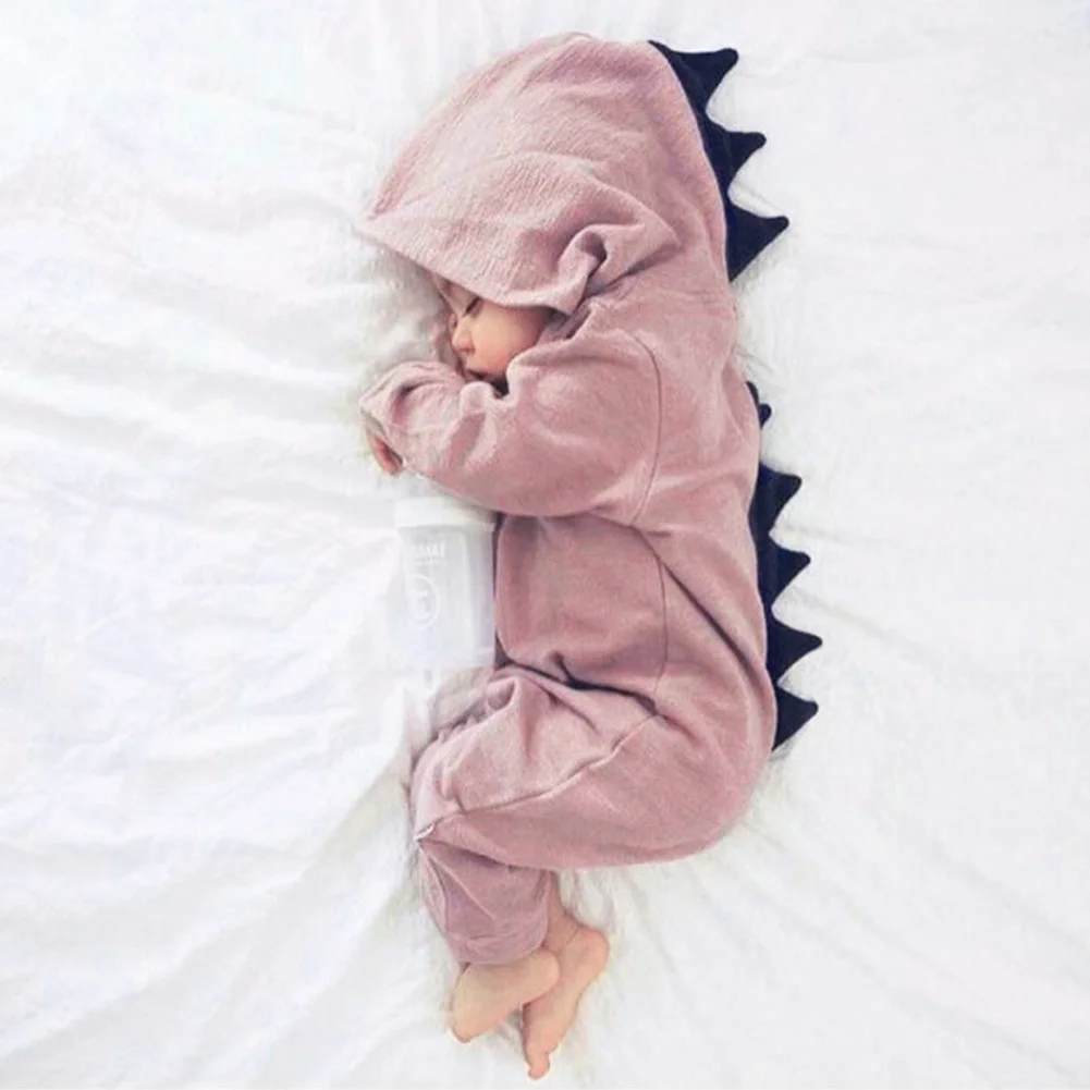 

Baby Boy Girl Halloween Dinosaur Costume Newborn Infant Toddler Jumpsuit