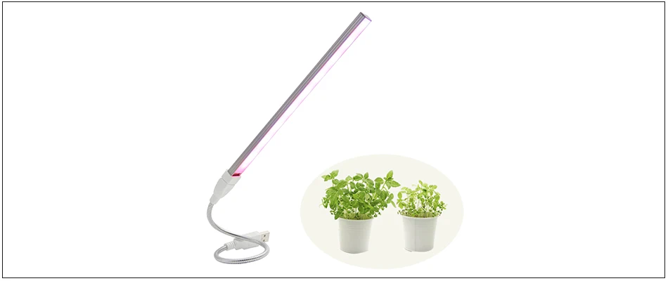 Светодиодный iary USB Светодиодная лампа для выращивания растений 5V 2,5 W 4,5 Вт, соответствующий европейским стандартам по ограничению на использование опасных материалов в производстве полный спектр УФ лампы завод гидропоники Системы овощи цветы, растущие