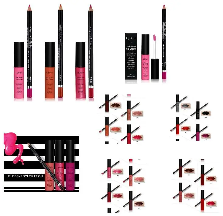 

16pcs Set Waterproof Matte Liquid Lipstick Moisturizer Smooth Lip Stick Long Lasting Lip Gloss Cosmetic Beauty lip stick set
