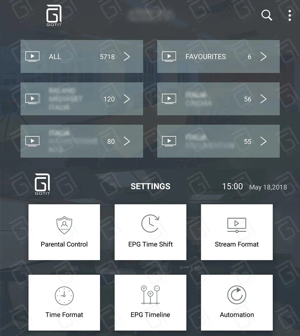 T95X2 16/32G  S905X2 Android8.1 Smart TV box&Super Italy Subscription Italia Albania Europe Germany Turkey Adult IPTV