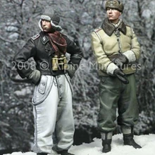 [Loong Way Miniatures] альпийские миниатюры 35059 LAH офицерам набор(2 фигурки)(масштаб 1/35) полимерная миниатюра