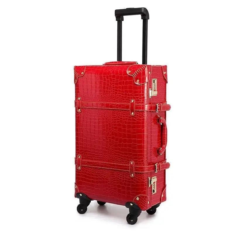 

On Travel Infantiles Y Bolsa Viaje Bag Valise Pu Leather Mala Viagem Trolley Valiz Maleta Suitcase Luggage 18"22"24"26"inch