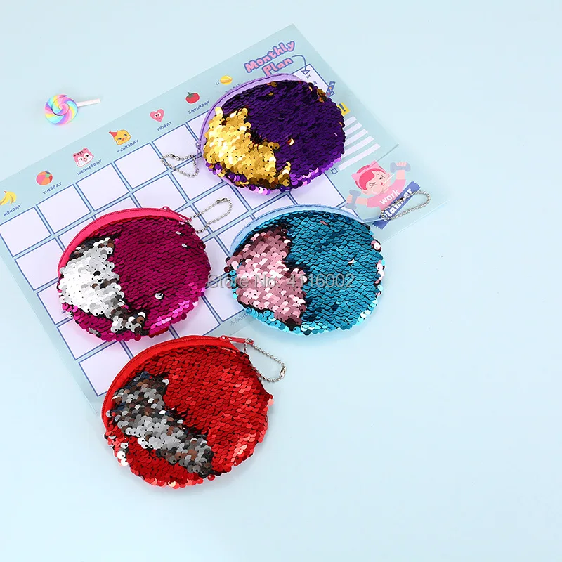 أزياء المرأة حورية البحر شىء عملة المحافظ حامل الطفلات ميني تغيير محافظ المال حقيبة عملة حقيبة زيبر الحقيبة