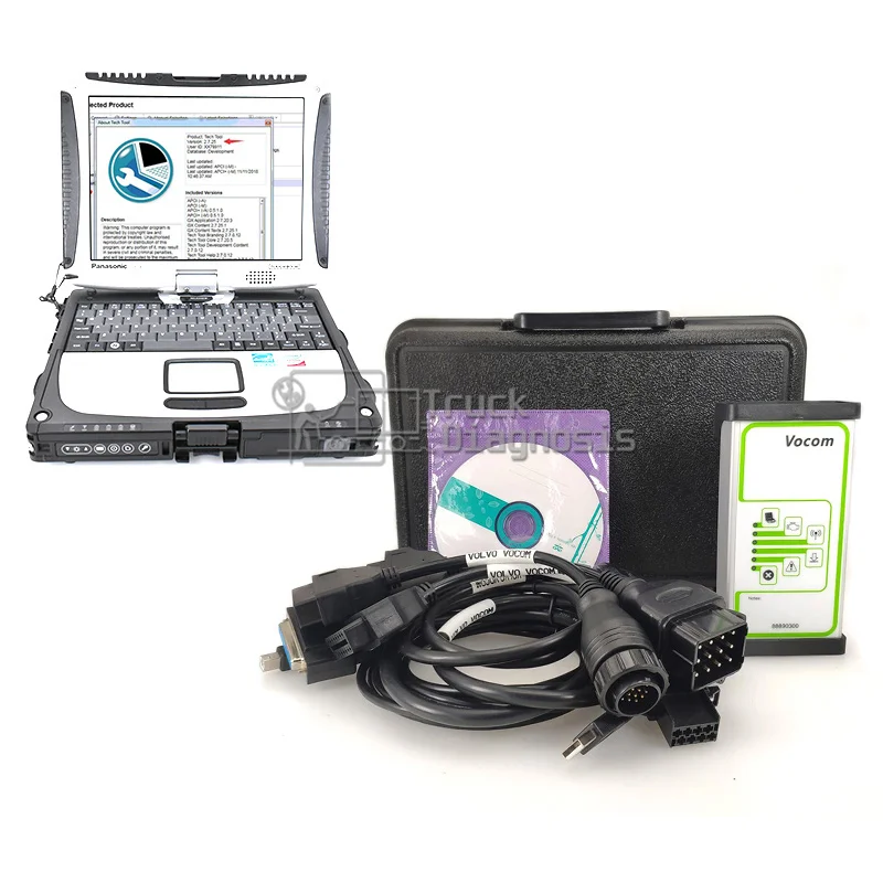 VODIA 5 penta VODIA диагностический инструмент для Volvo Penta промышленные и морские двигатели генератор диагностический сканер+ CF52 ноутбук