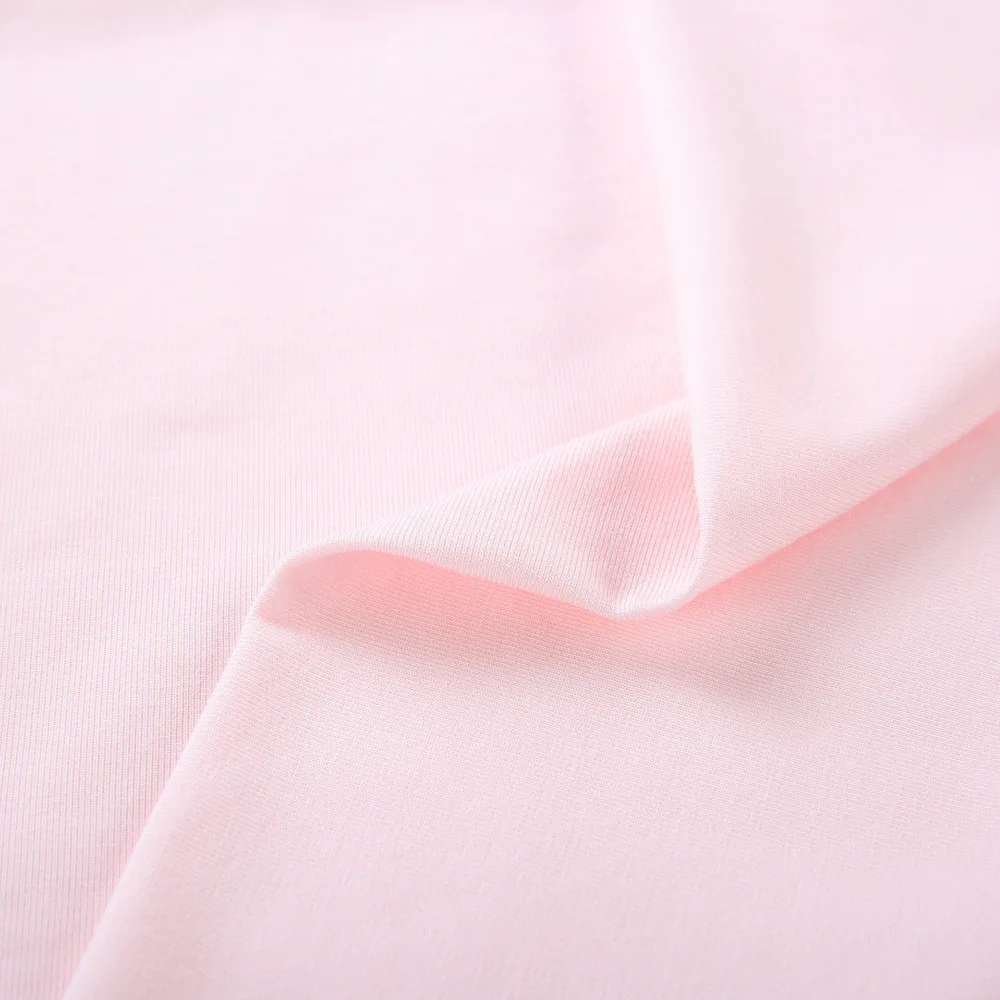40 s бамбуковые волокна ткани анти-москитные двусторонняя ткань одежда для малышей функциональные трикотажные ткани pink-215gsm