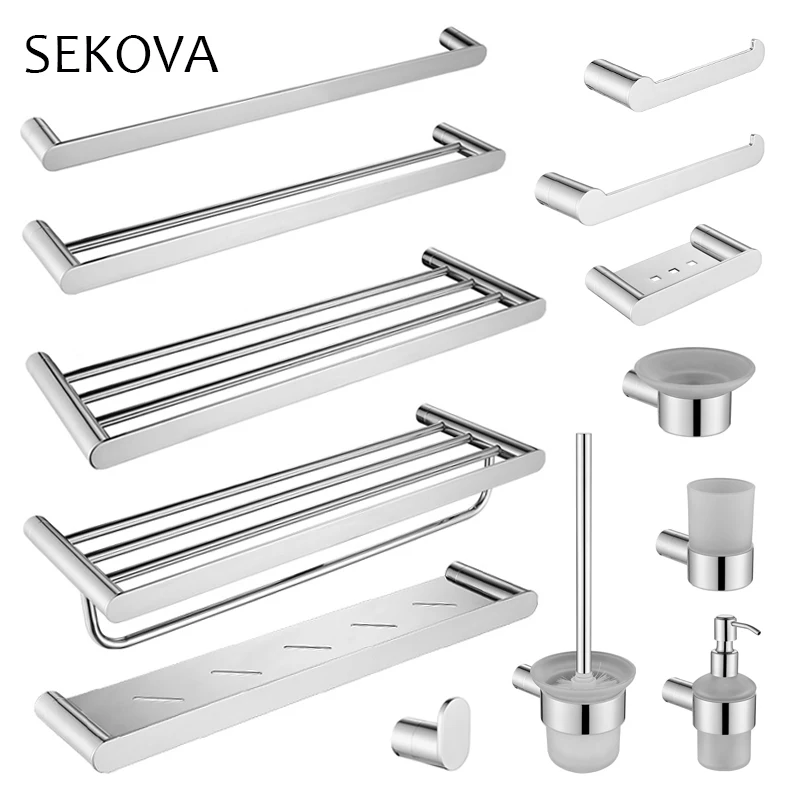 مرآة الكروم المصقول الملابس هوك رقة حامل منشفة بار منشفة حلقة مداخن المقاوم للصدأ الأجهزة الحمام مجموعة مرآة الكروم المصقول الملابس هوك رقة حامل منشفة بار منشفة حلقة مداخن المقاوم للصدأ الأجهزة الحمام مجموعة