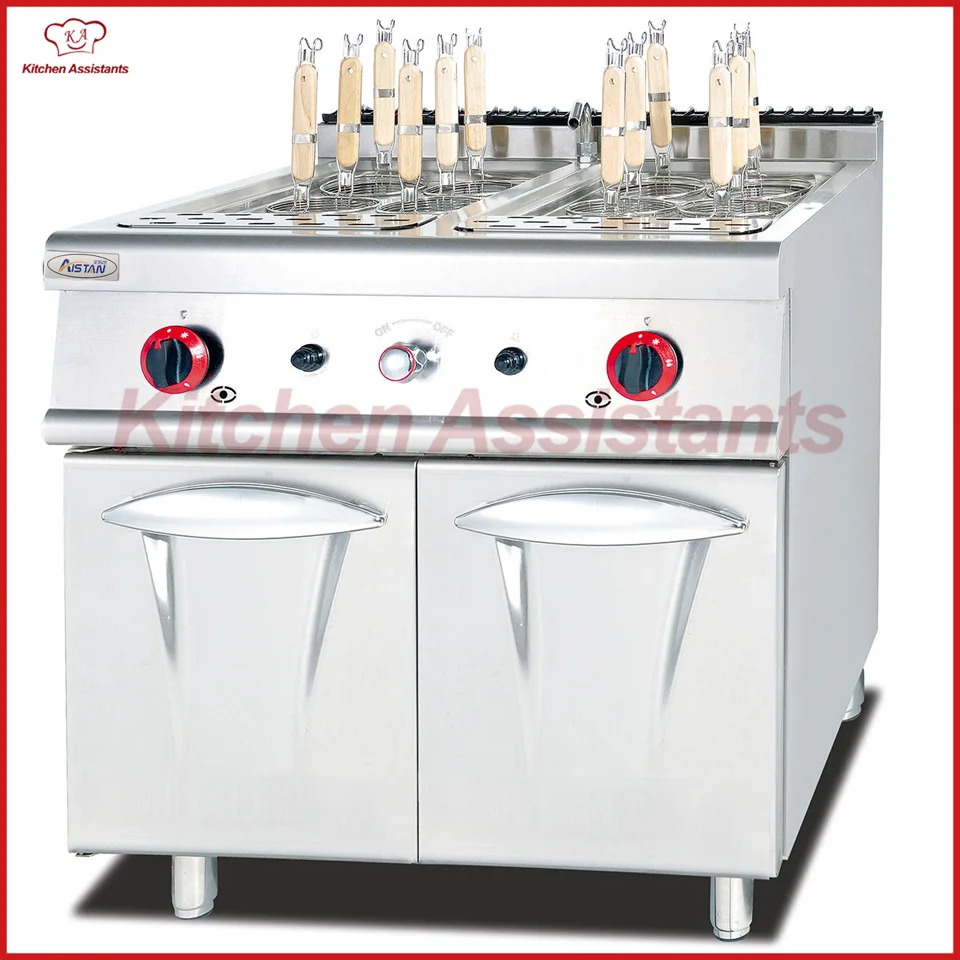 

GH788 gas pasta cooker with cabinet of cooking range combination oven