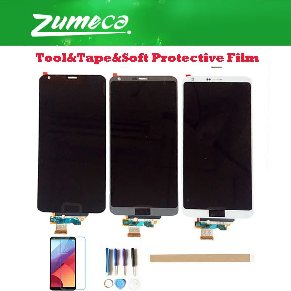 

5.7Inch For LG G6 H870 H870DS H872 LS993 VS998 US997 LG G6 Plus LCD Display Screen+Touch Screen Digitizer Assembly 3 Color+ Kits