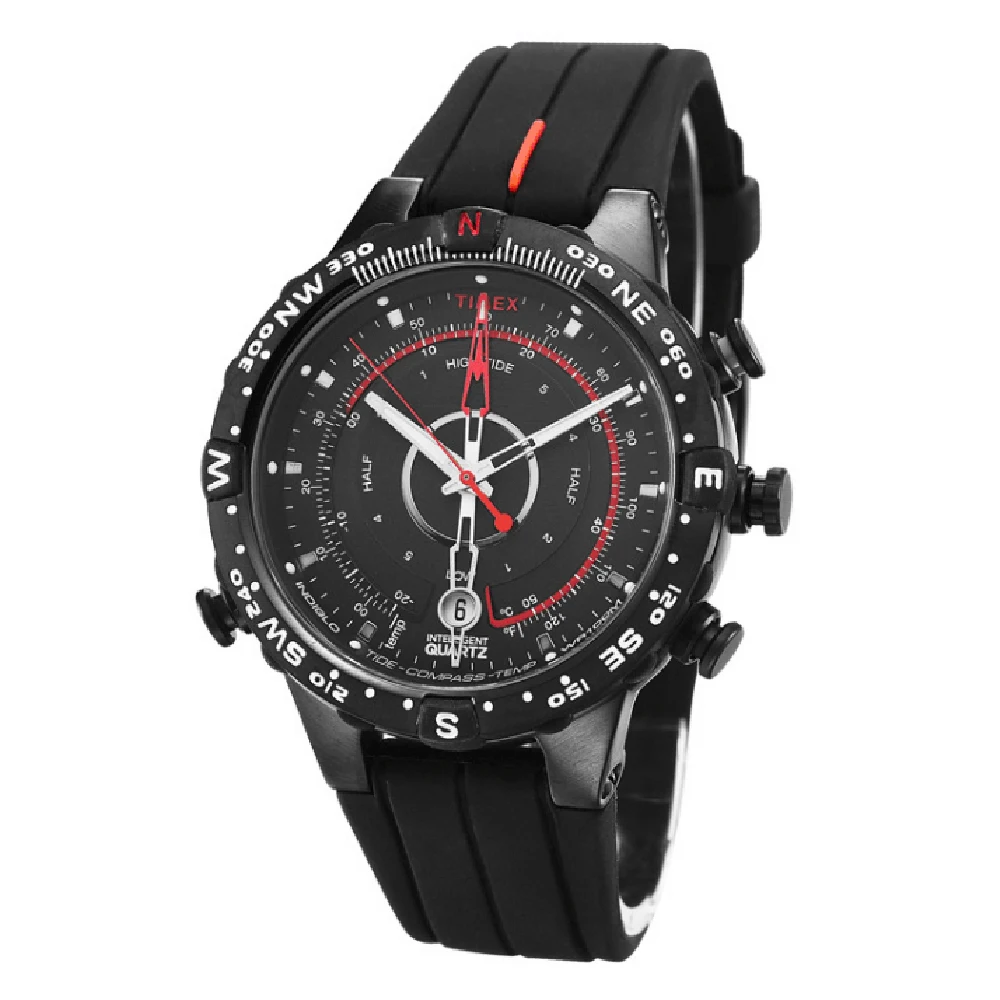 Timex degli uomini Originali T2N720 Intelligente Quarzo Marea Temp Bussola  Cinturino In Silicone Nero All'aperto Uomini di Sport Della Vigilanza|watch  men|watch men watchwatch watch - AliExpress