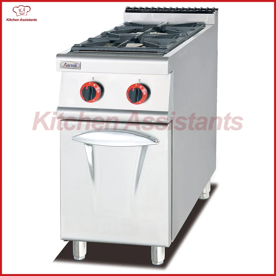 

GH977 gas range with 2 burner combination cooking equipment