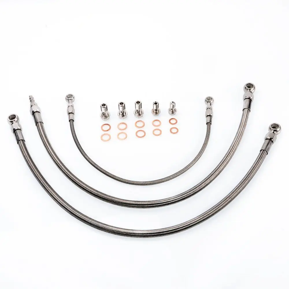 

Kinugawa Turbo Oil & Water Line Kit 6AN for Nissan Silvia CA180DET S13 w/ for Garrett GT28R Ball Bearing